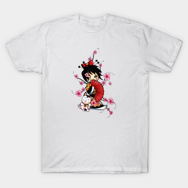 Geisha T-Shirt by Mitalim